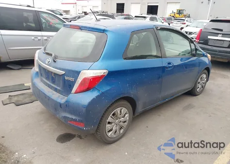 2012 Toyota Yaris L z USA, uszkodzony, nr VIN JTDJTUD32CD505090